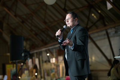 Speaker Presentation at Corporate Marketing Event