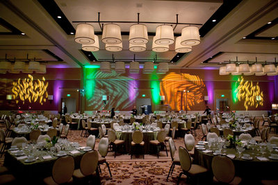 Room Decor and Setup for Corporate Dinner at Terranea
