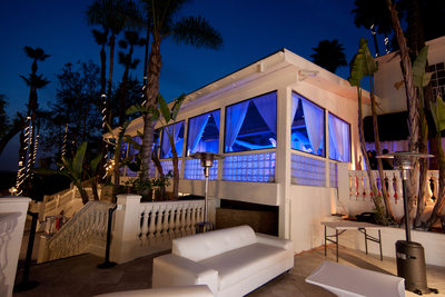 Exterior Decor Setup for Business Event