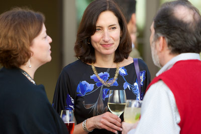 Social Exchanges at Corporate Dinner Party
