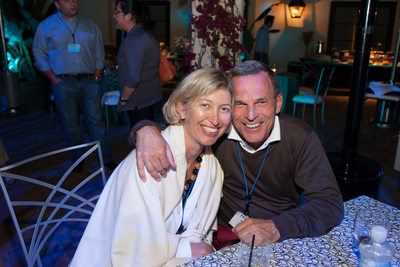 Warm Image of Guests at a Business DInner