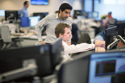 Trading Floor Narrative in NYC