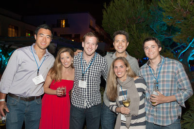 Company Employees Attending Business Dinner