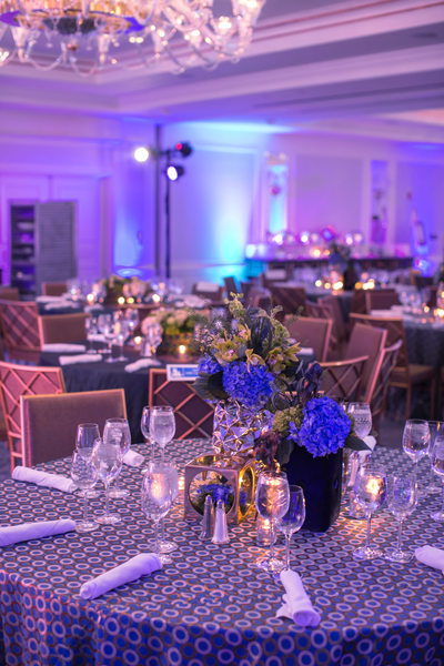 Ballroom Decor at New York City Corporate Event