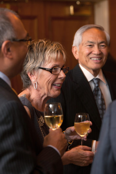 Candid Image at a Beverly Hills Fundraiser