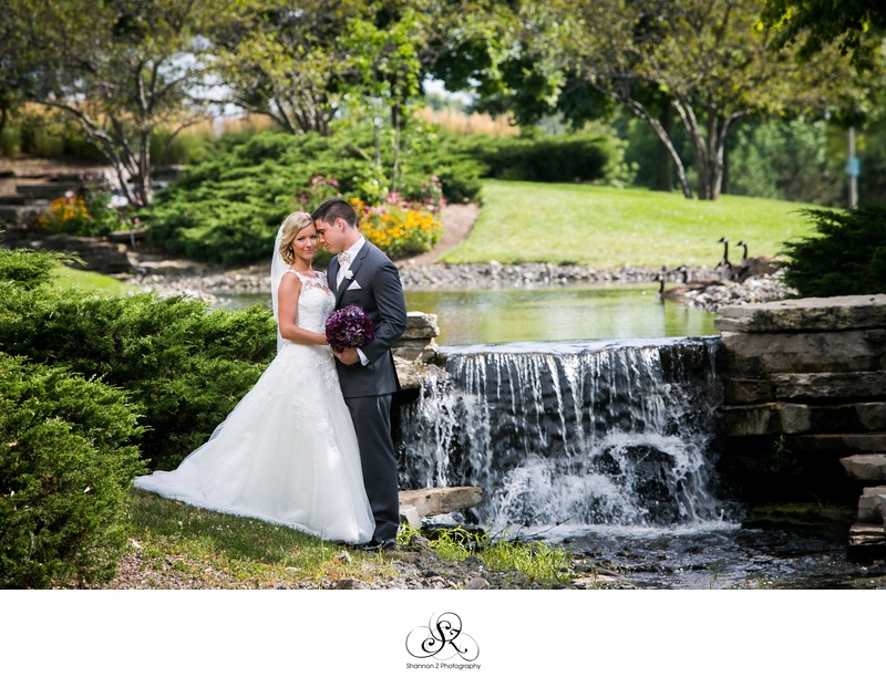 Waterfall at Wedgewood Weddings Northshore