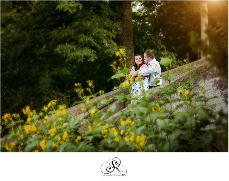 Flowers: Engagement Photos in Milwaukee