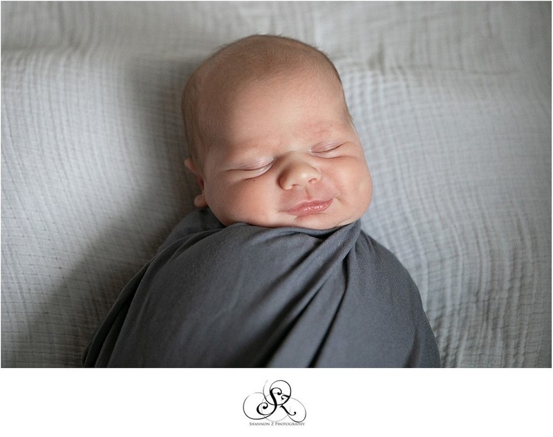 Smiling Newborn: In Home Sessions