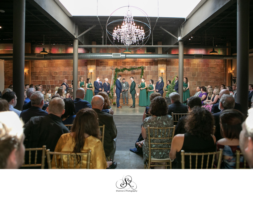The Atrium Wedding Ceremony: Indoor Ceremony Venue