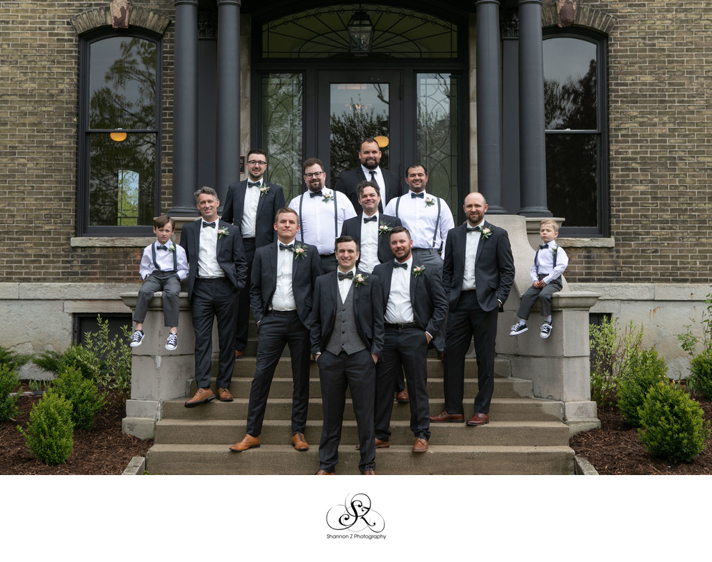 Grooms Attendants: The Covenant at Murray mansion