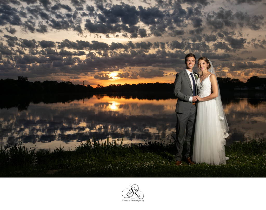 Epic Sunsets: Wedding Day Portraits