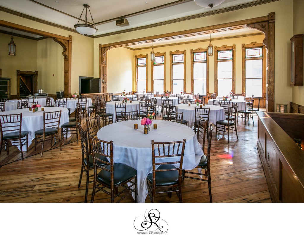Reception Tables: Historic Pabst Brewery