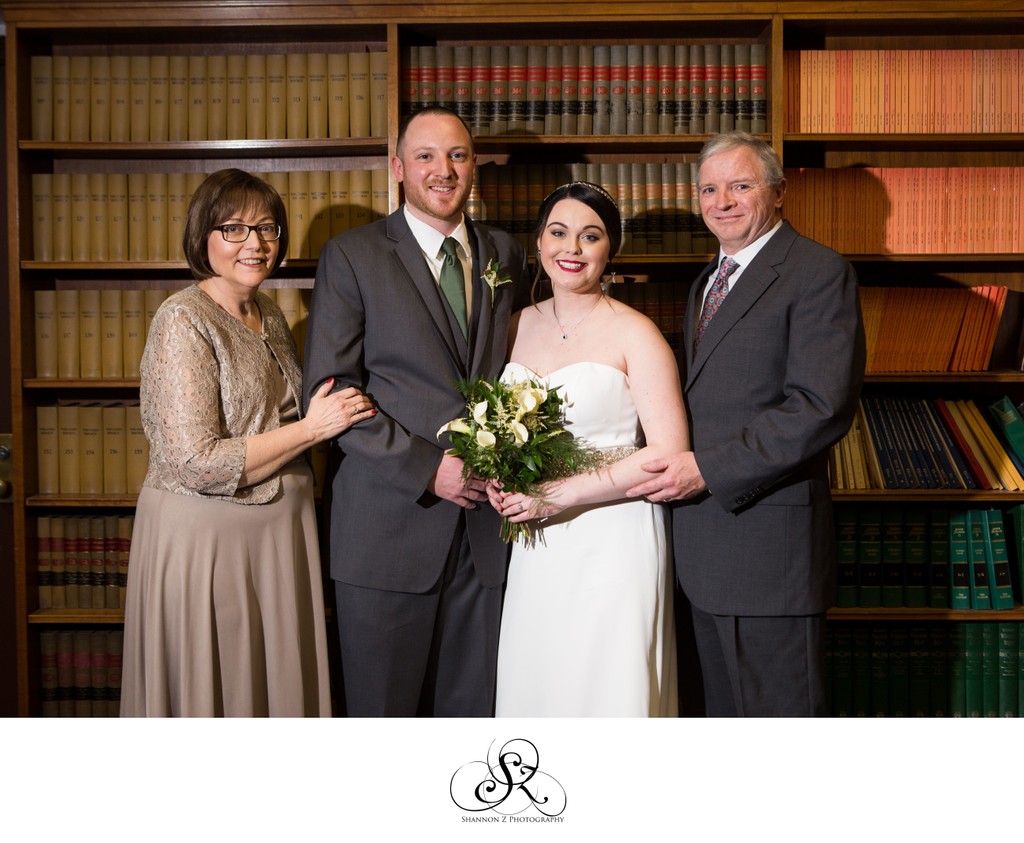 Milwaukee Courthouse Wedding: Family Photos