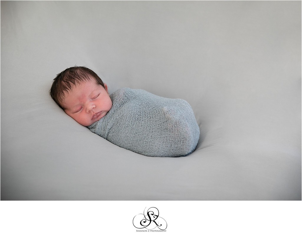 Newborn Photos: Baby Boy Sleeping