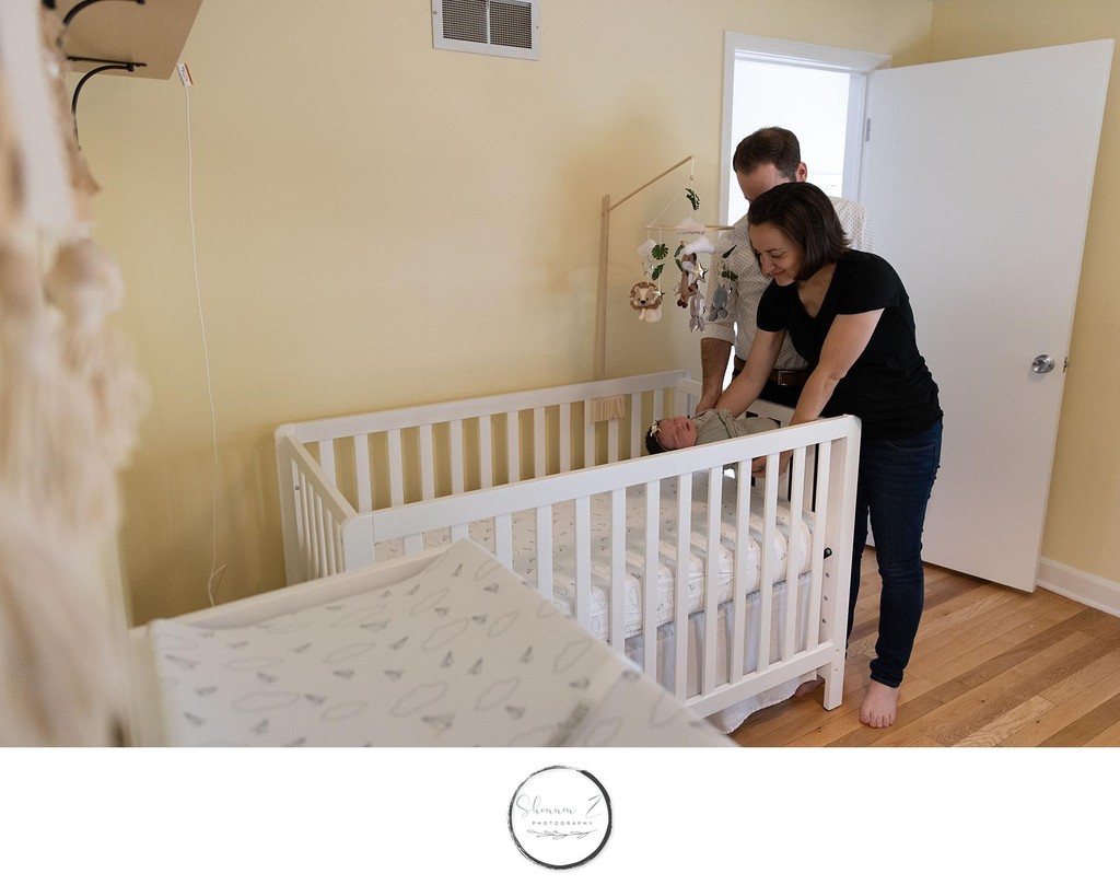 Baby Nursery : In Home Newborn Photos