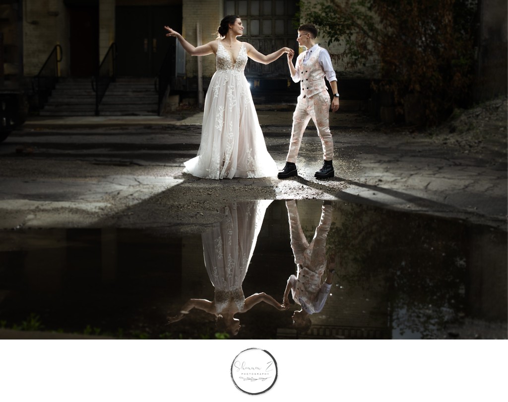 Reflections: Bride and Bride