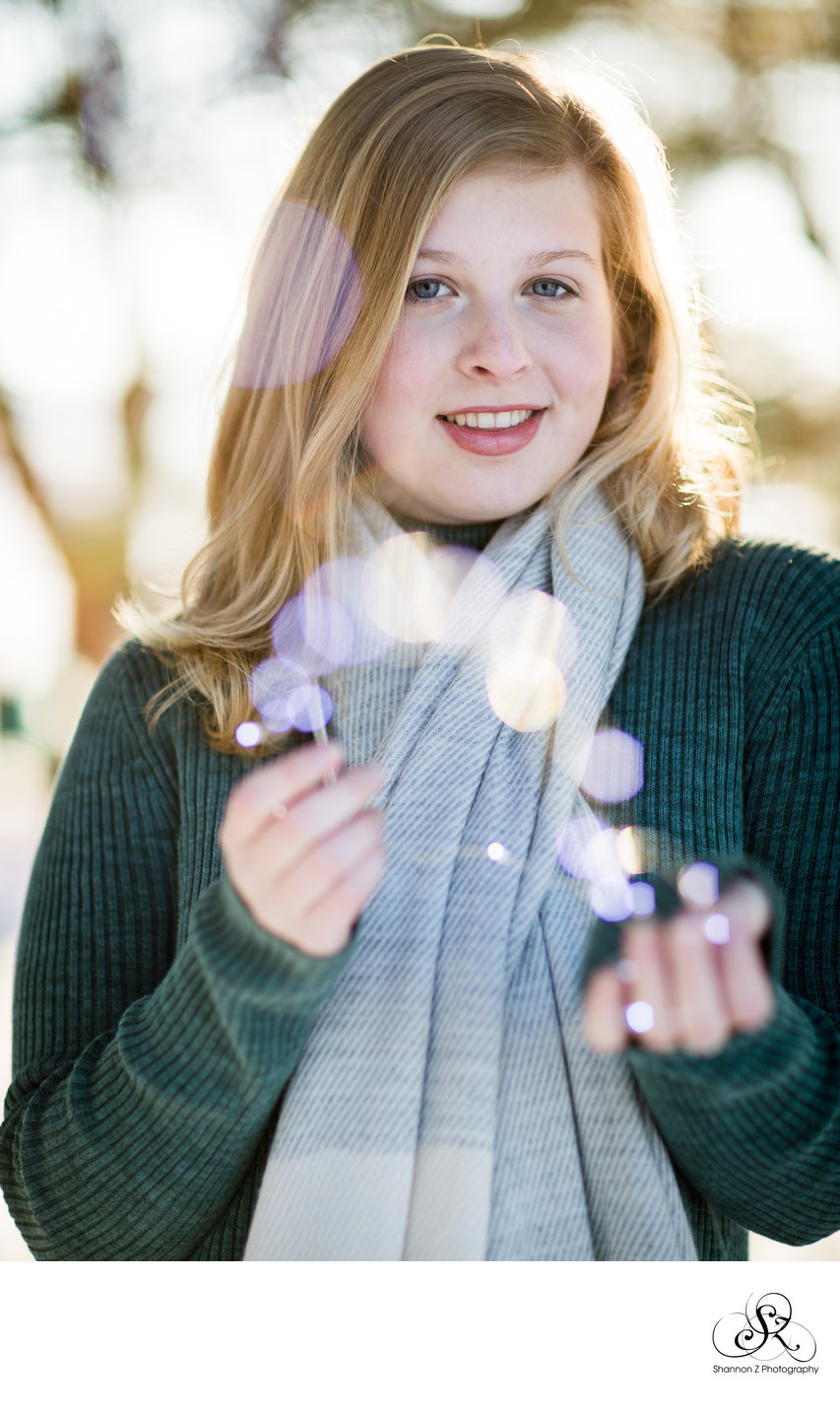 Twinkle Light: Senior Photoshoot