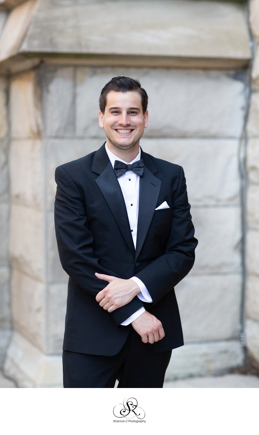 Handsome Groom: Milwaukee Wedding Photographers