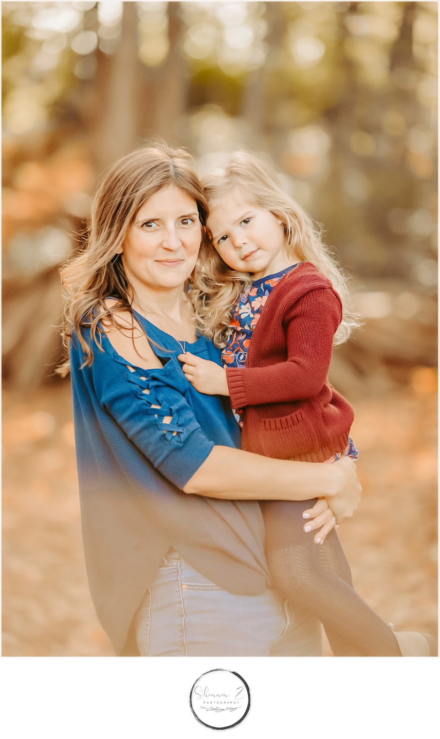 Mother and Daughter: Fall Family Photos