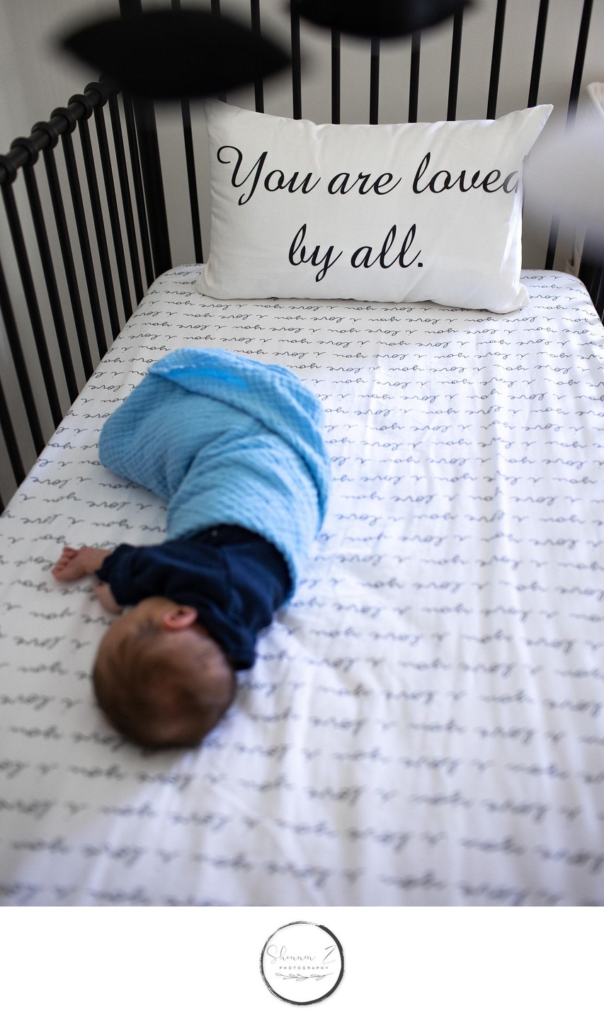 You are loved by all : In Home Newborn Photos