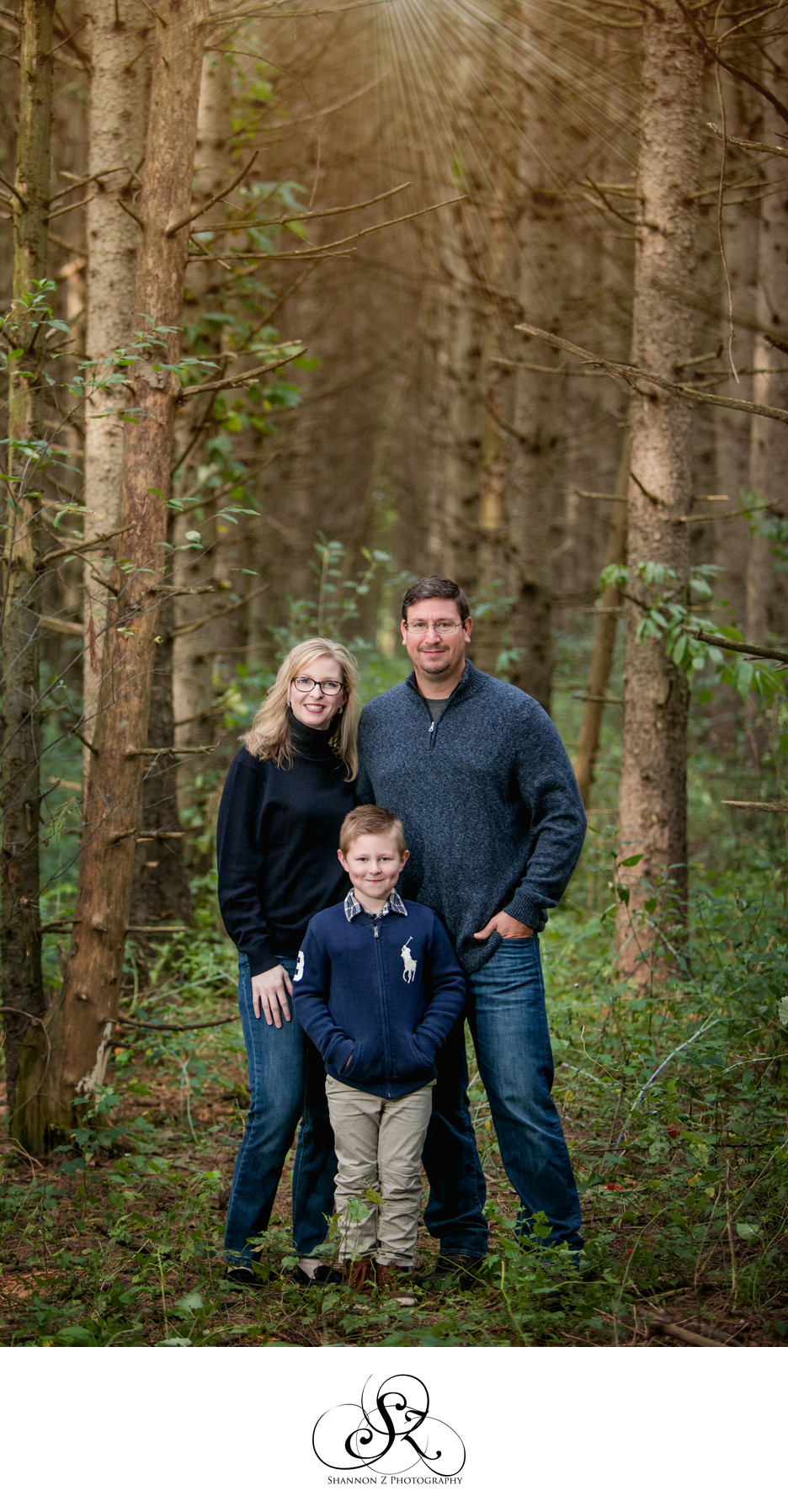 Photos in the Woods: Family Photos