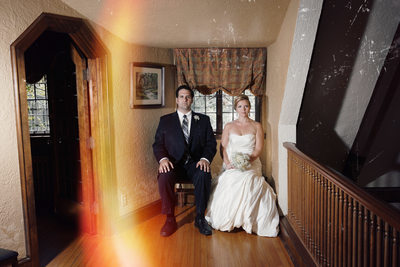 Indoors at The Grove: Wedding Photos