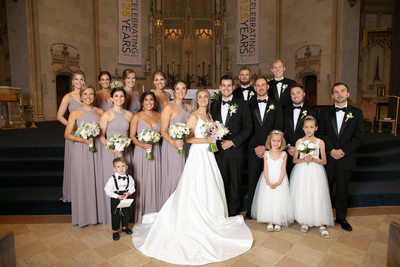 Milwaukee Wedding Photographers: Gesu Wedding Party