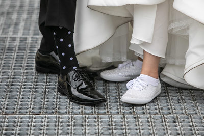 Sparkly Shoes: Milwaukee Wedding Photographers