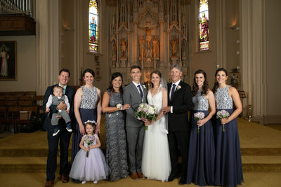Burlington Wedding Photographer: Formal Family Photos