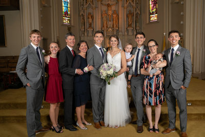 Burlington Wedding Photographer: Family Formals