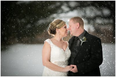 Snowy Wedding: Strawberry Creek Kenosha