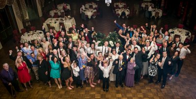 Full Guest Photo: The Wisconsin Club Wedding