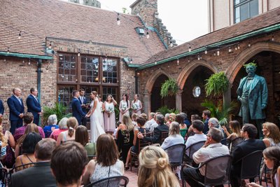 Wedding Ceremony:Historic Pabst Brewery Wedding