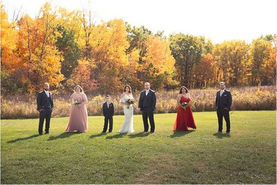 Hawthorn Hollow: Fall Wedding Photos