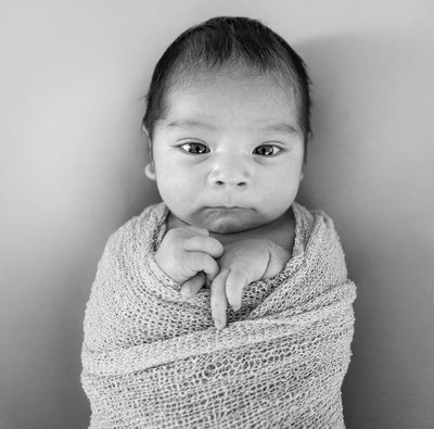 Awake Baby: Newborn Photography