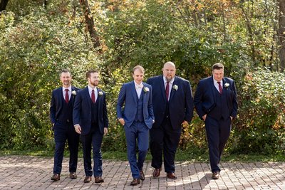 Groomsmen: Milwaukee Wedding Photos