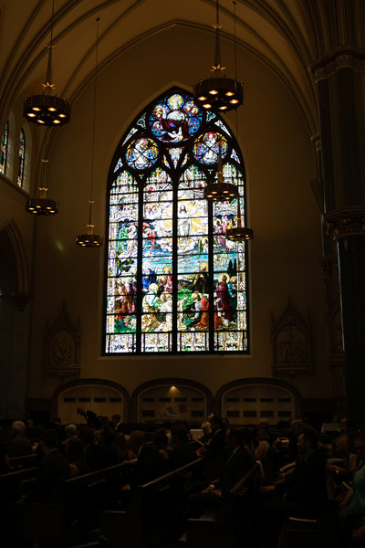 Stain Glass: Church of the Gesu Milwaukee