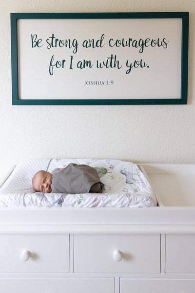 Bible Verse : In Home Newborn Photos