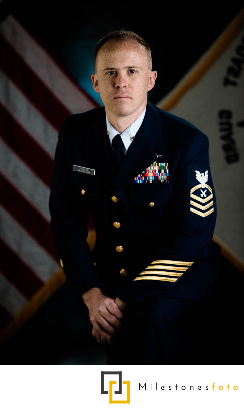 Military portrait US Coast Guard