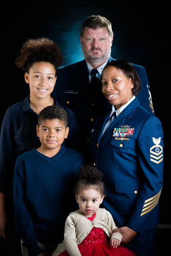 Military Family Portrait