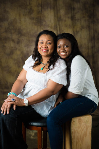 Mother and daughter Portrait