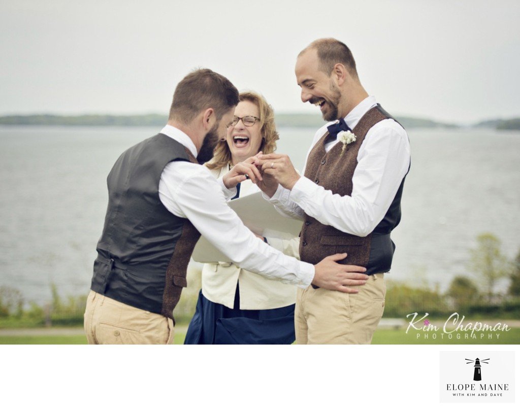 Elope Maine has same sex wedding packages in Maine