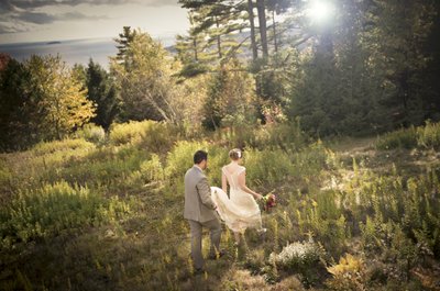 An Intimate Elopement wedding in Maine