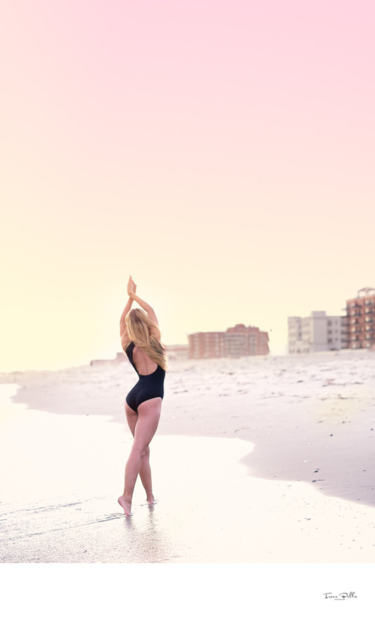 Long Beach Dancer Pose