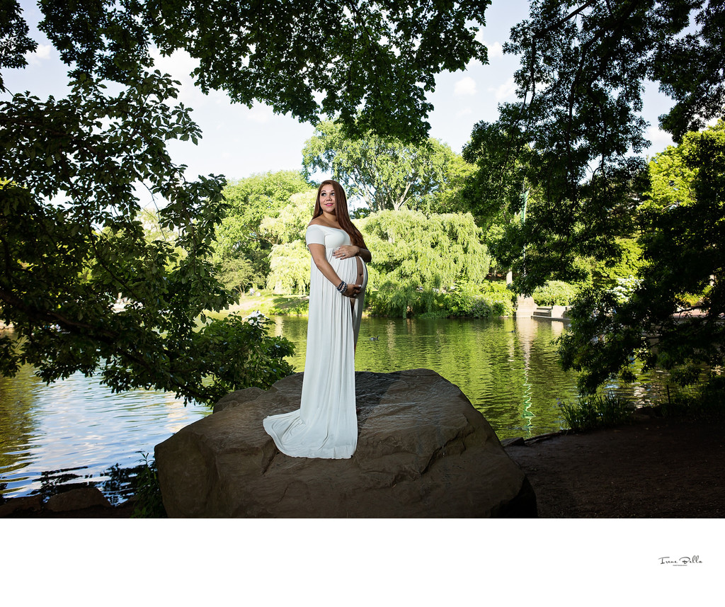 Central Park Maternity Picture