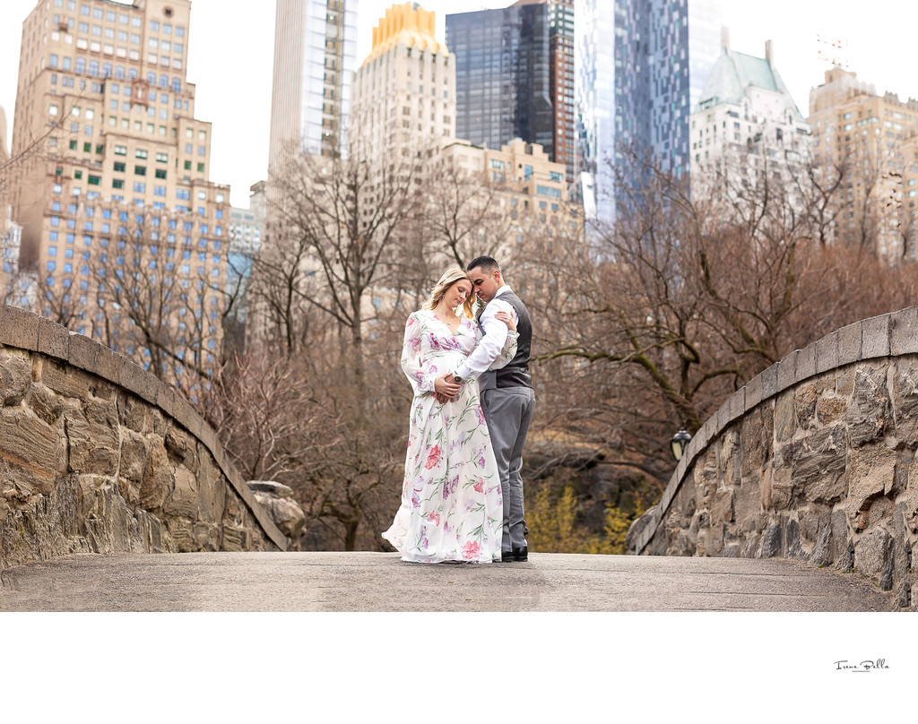 Maternity Photos in Central Park