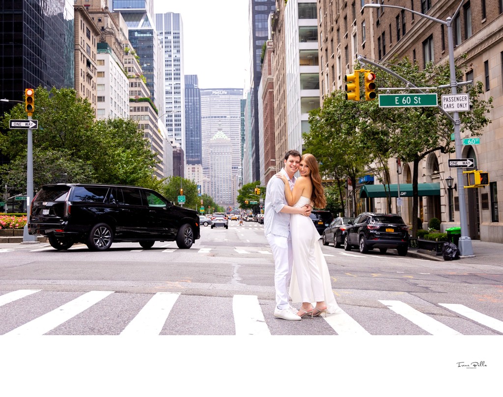 NYC Engagement Photo