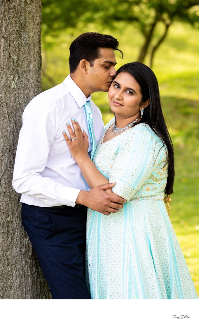 Morgan Memorial Park Engagement Photo