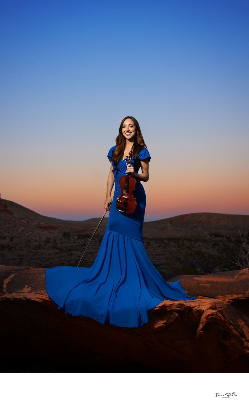 Las Vegas Violinist Photo
