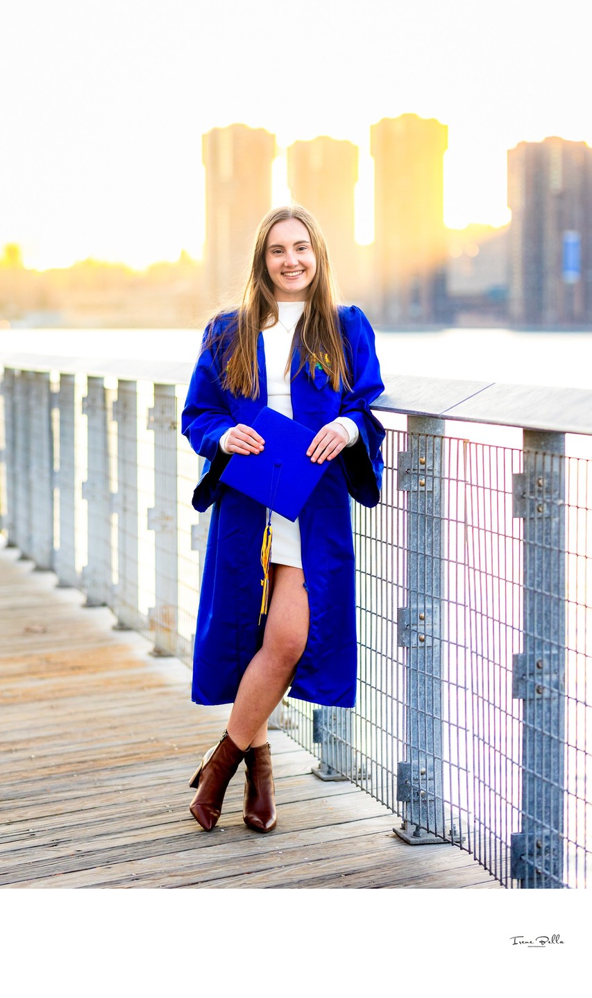 Sunset Graduation Photo